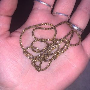 Gold necklace